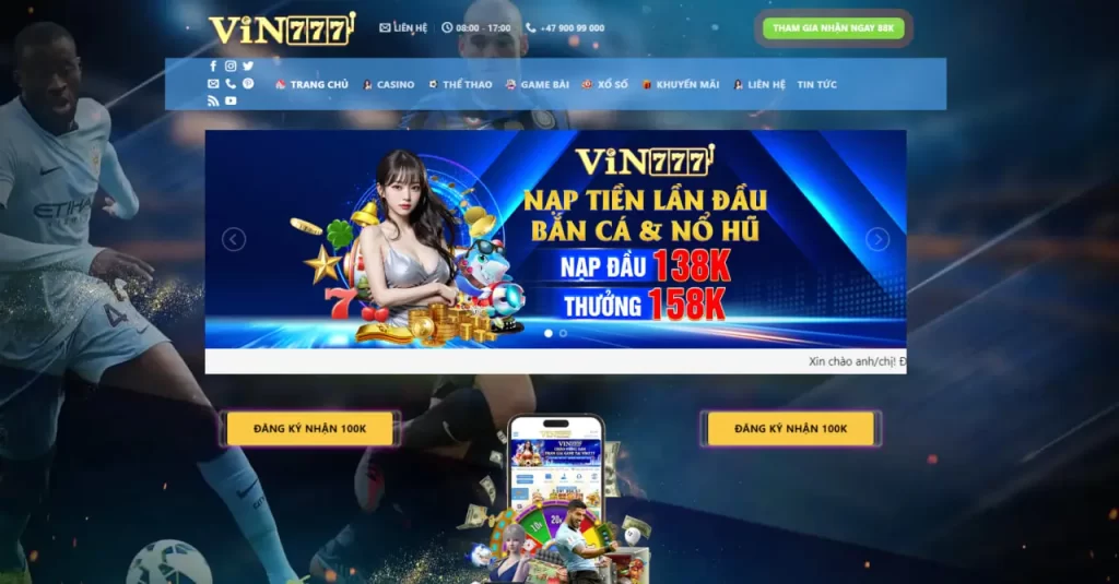 Tổng quan về nhà cái Vin777